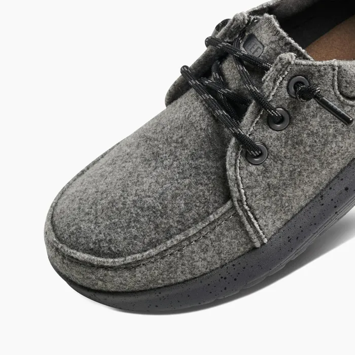 Men Reef Shoes Swellsole Cutback Grey Wool Men Reef Shoes Swellsole Cutback Grey Wool