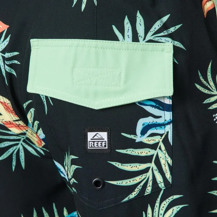 Men Reef Shorts Boardshorts and Pants Robbie Boardshort 19034 Caviar Men Reef Shorts Boardshorts and Pants Robbie Boardshort 19034 Caviar