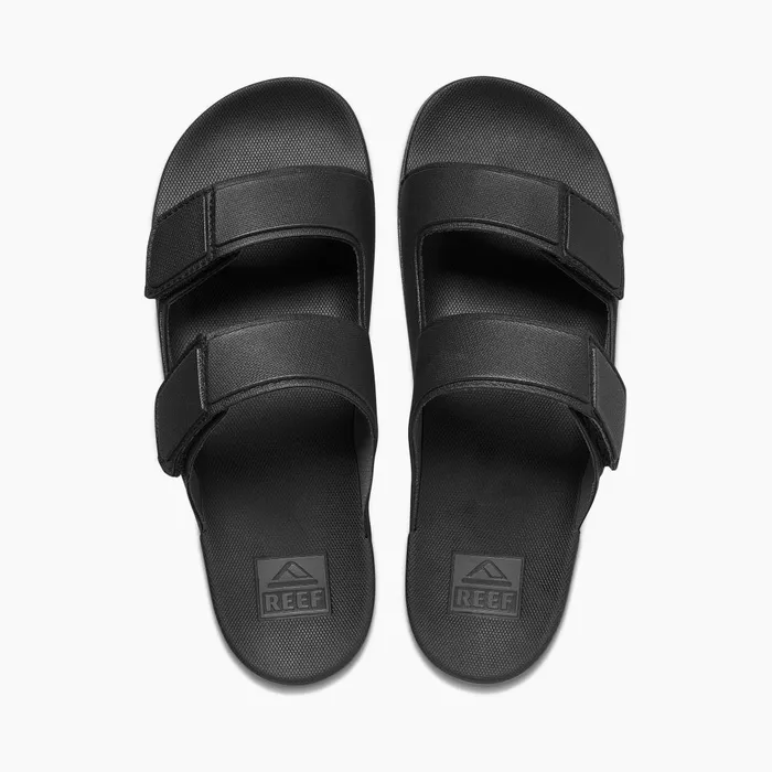 Men Reef Slides Cushion Tradewind Black Men Reef Slides Cushion Tradewind Black