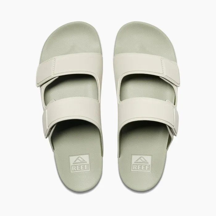 Men Reef Slides Cushion Tradewind Stoneolive Men Reef Slides Cushion Tradewind Stoneolive