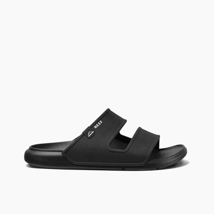 Men Reef Slides Oasis Double Up Black
