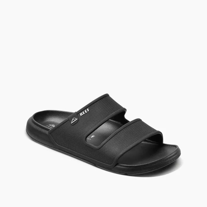 Men Reef Slides Oasis Double Up Black Men Reef Slides Oasis Double Up Black