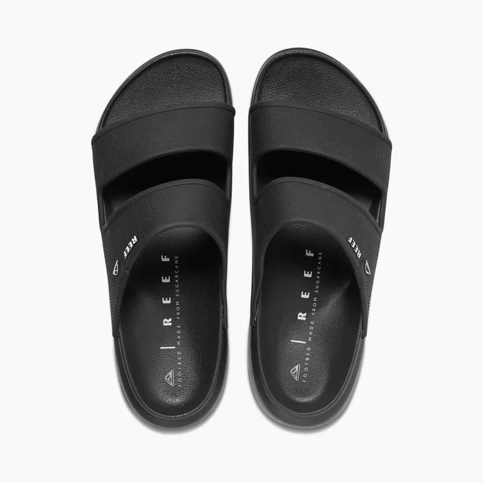 Men Reef Slides Oasis Double Up Black Men Reef Slides Oasis Double Up Black