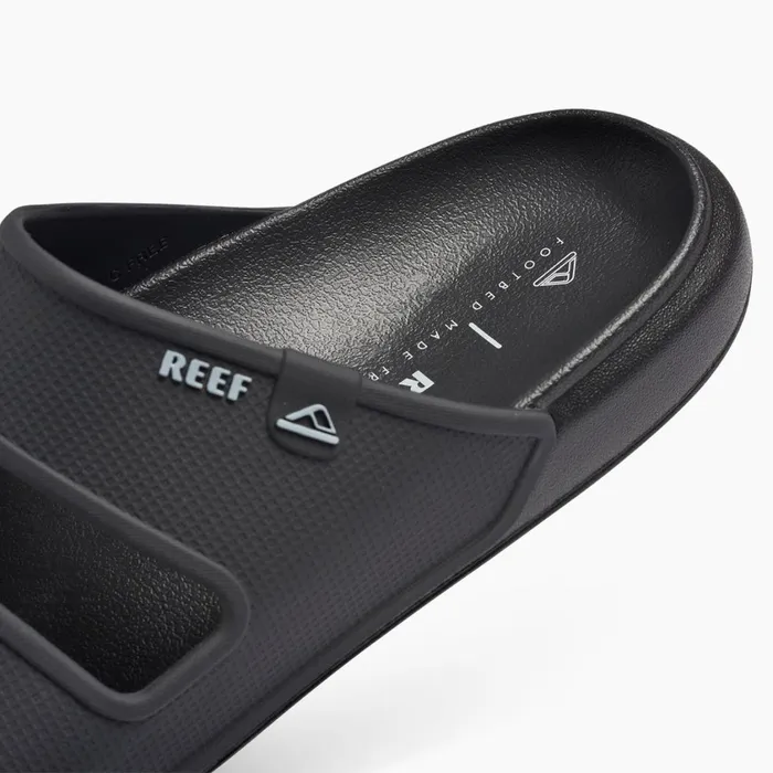 Men Reef Slides Oasis Double Up Black Men Reef Slides Oasis Double Up Black