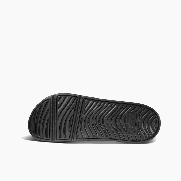 Men Reef Slides Oasis Double Up Black Men Reef Slides Oasis Double Up Black