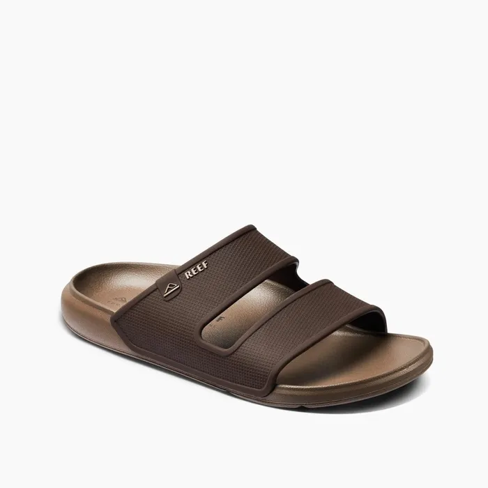 Men Reef Slides Oasis Double Up Browntan Men Reef Slides Oasis Double Up Browntan