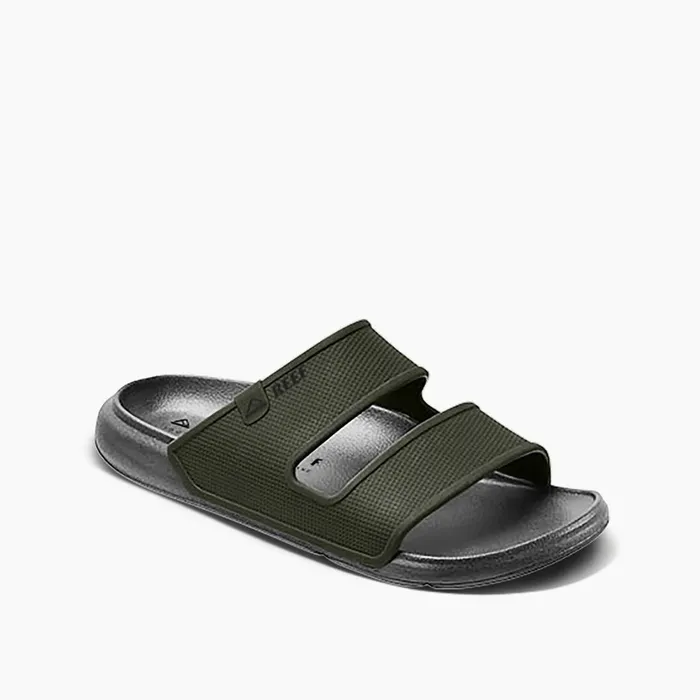 Men Reef Slides Oasis Double Up Greyolive Men Reef Slides Oasis Double Up Greyolive