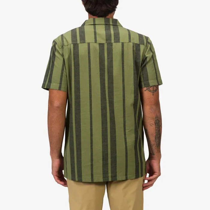 Men Reef TShirts and Shirts Angelo Short Sleeve Camp Shirt Olivine Men Reef TShirts and Shirts Angelo Short Sleeve Camp Shirt Olivine