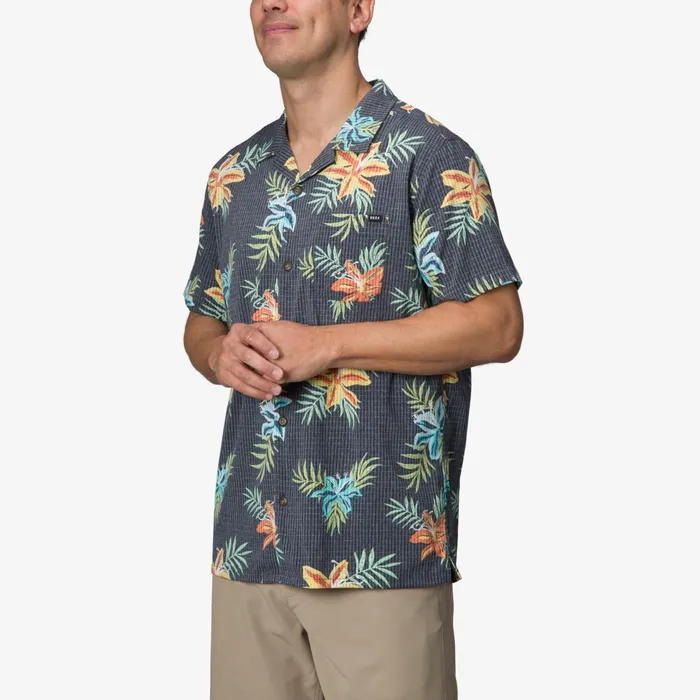 Men Reef TShirts and Shirts Arroyo Short Sleeve Shirt Caviar Men Reef TShirts and Shirts Arroyo Short Sleeve Shirt Caviar