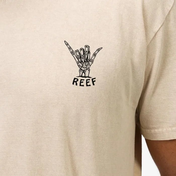 Men Reef TShirts and Shirts Carpal Short Sleeve Tee Fog Acid Wash