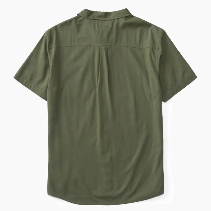 Men Reef TShirts and Shirts Collins Short Sleeve Shirt Olivine Men Reef TShirts and Shirts Collins Short Sleeve Shirt Olivine