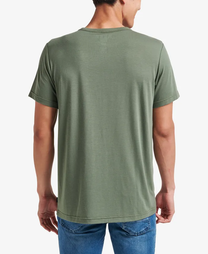 Men Reef TShirts and Shirts Smith Ss Knit Thyme Green Men Reef TShirts and Shirts Smith Ss Knit Thyme Green