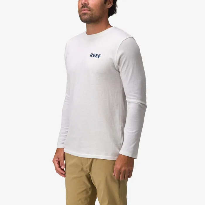 Men Reef TShirts and Shirts Wellie 24 Long Sleeve Tee Cloud