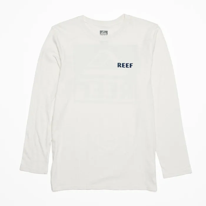 Men Reef TShirts and Shirts Wellie 24 Long Sleeve Tee Cloud