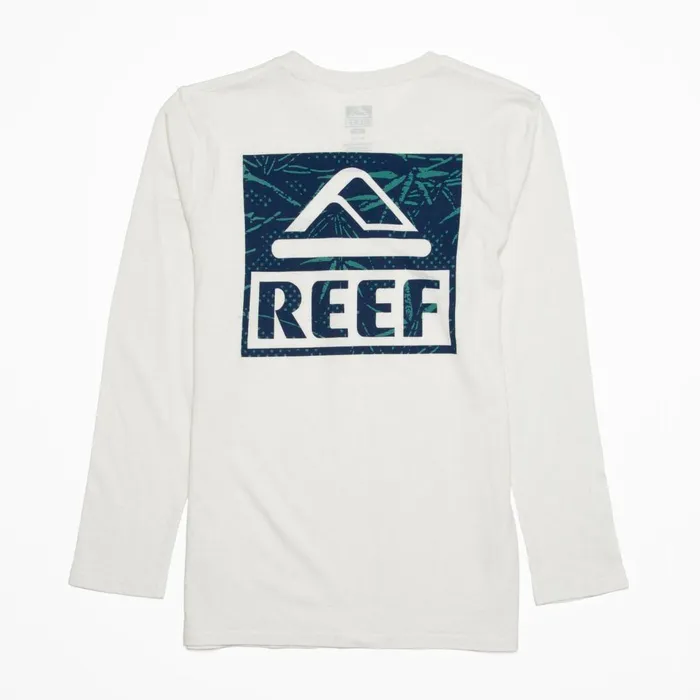 Men Reef TShirts and Shirts Wellie 24 Long Sleeve Tee Cloud