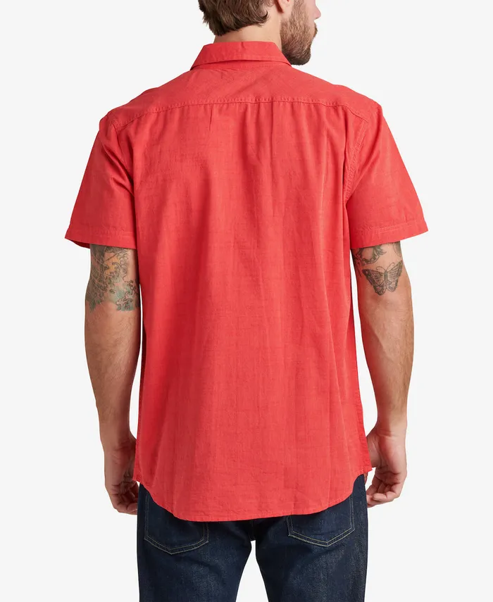 Men Reef TShirts and Shirts Winfred Woven Shirt Hibiscus