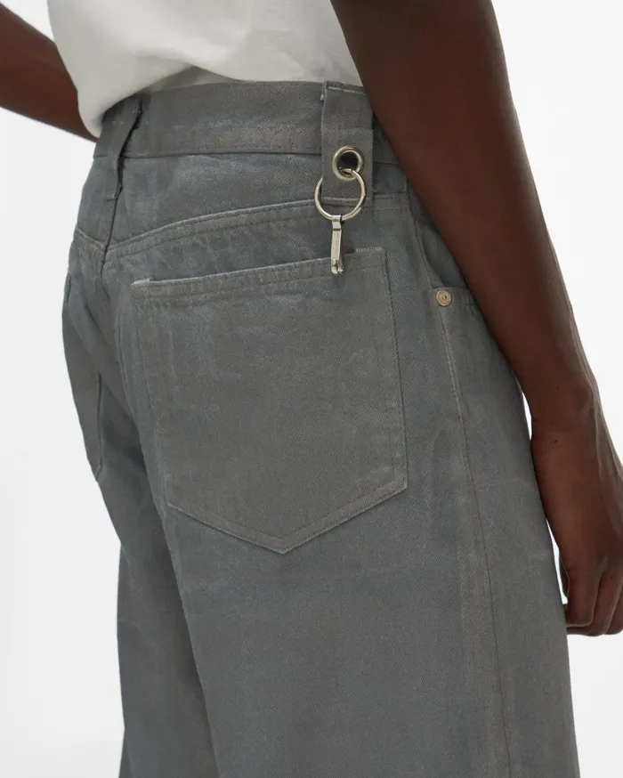 Men Reflective Masc Lo Easy Jean Reflective Press Helmut Lang Pants