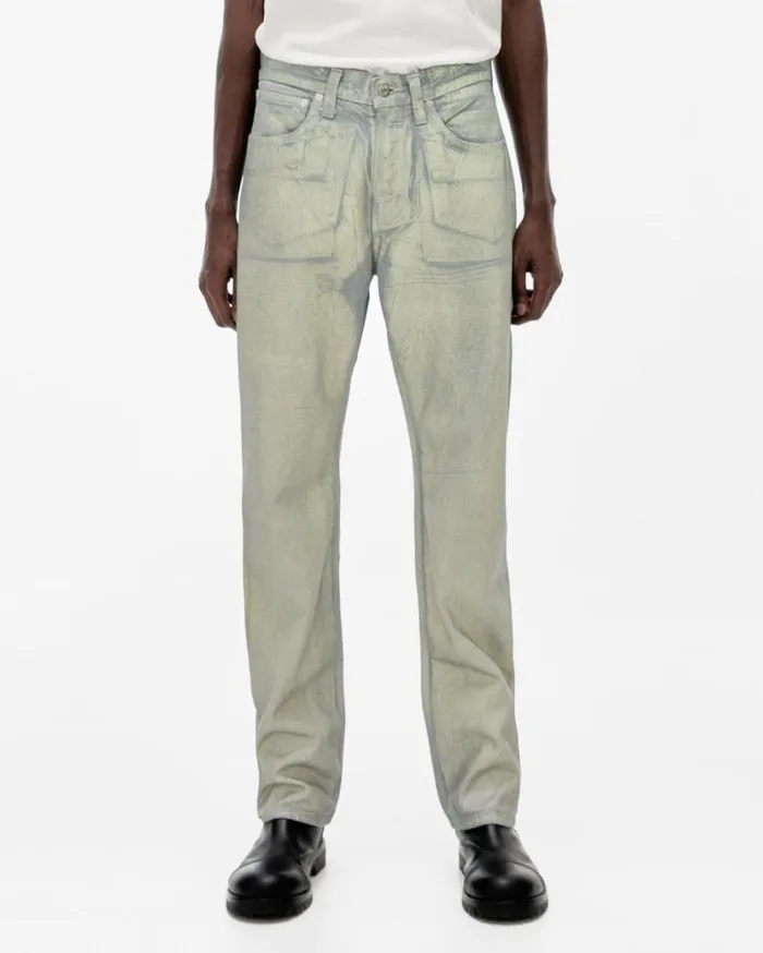 Men Reflective Masc Lo Easy Jean Reflective Press Helmut Lang Pants