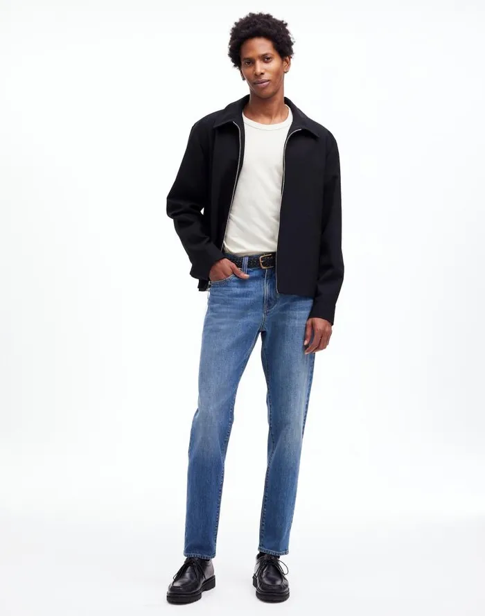 Men Relaxed Taper Jeans Dawning Wash Madewell Jeans