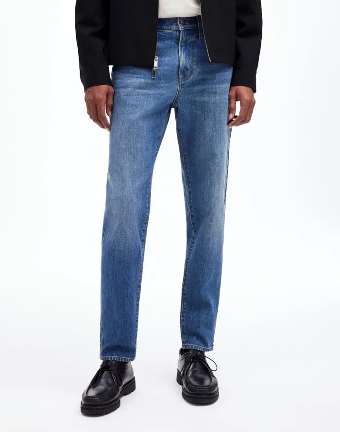 Men Relaxed Taper Jeans Dawning Wash Madewell Jeans