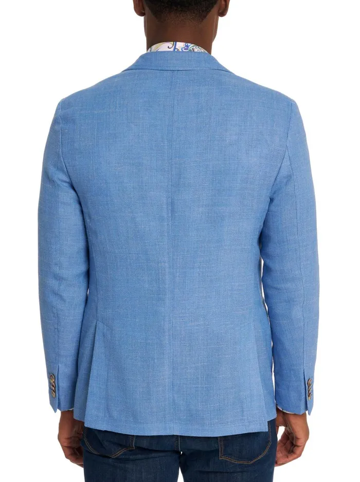 Men Robert Graham Blazers SHEEDY BLAZER LIGHT BLUE