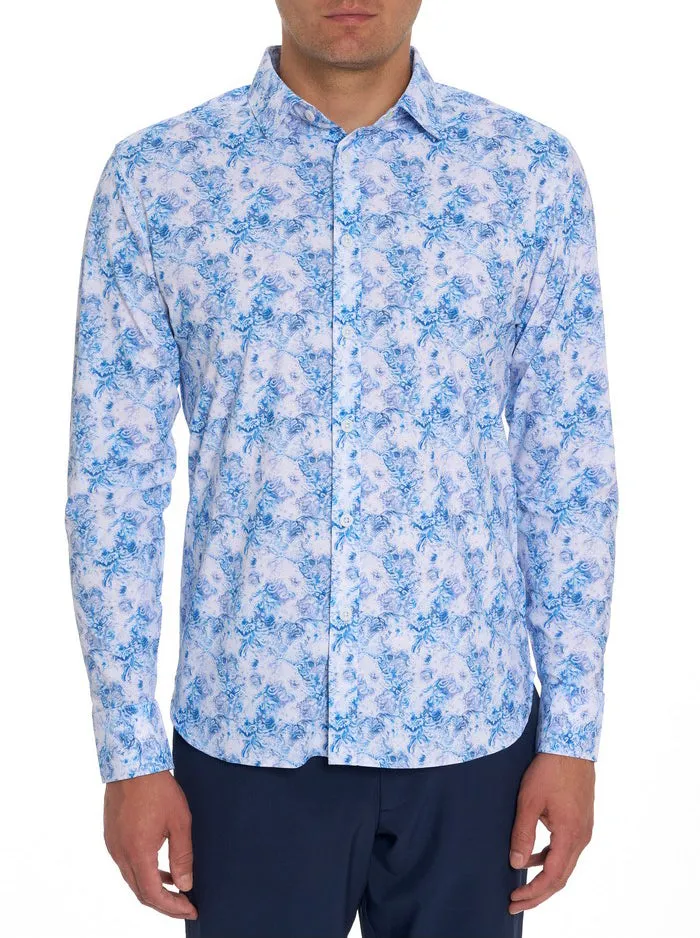 Men Robert Graham Button Down Shirts BASINGER PERFORMANCE LONG SLEEVE KNIT SHIRT MULTI Men Robert Graham Button Down Shirts BASINGER PERFORMANCE LONG SLEEVE KNIT SHIRT MULTI