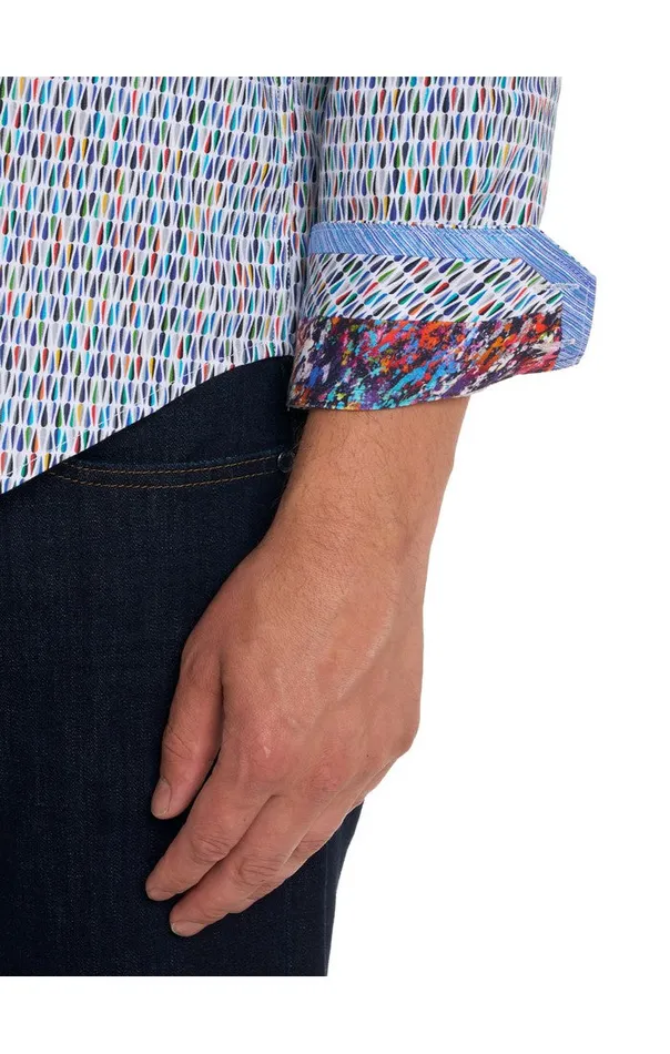 Men Robert Graham Button Down Shirts BOOYAH LONG SLEEVE BUTTON DOWN SHIRT MULTI