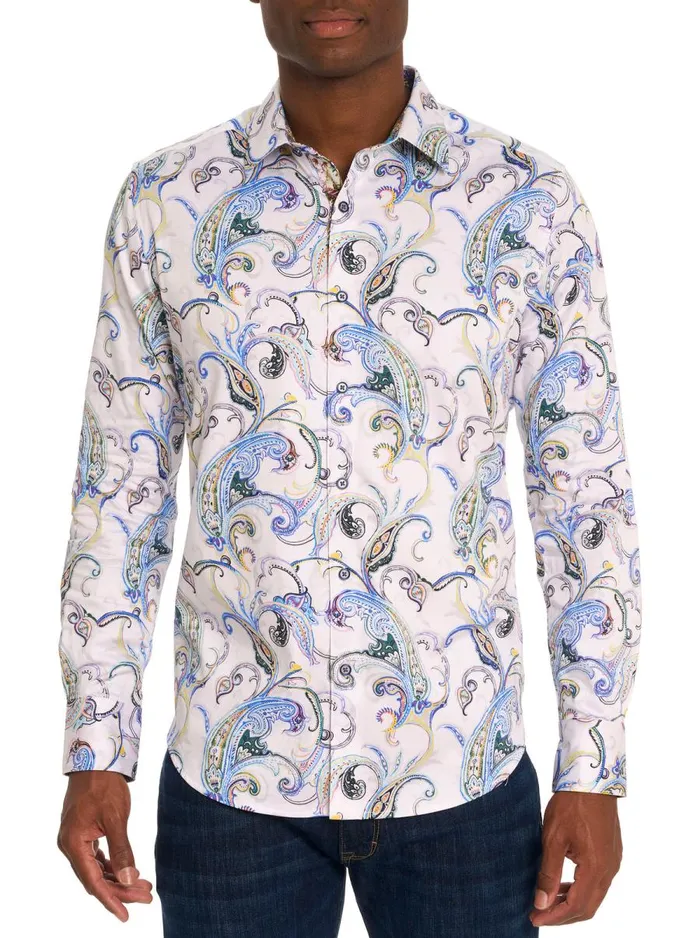 Men Robert Graham Button Down Shirts GRASSHOPPER LONG SLEEVE BUTTON DOWN SHIRT MULTI Men Robert Graham Button Down Shirts GRASSHOPPER LONG SLEEVE BUTTON DOWN SHIRT MULTI