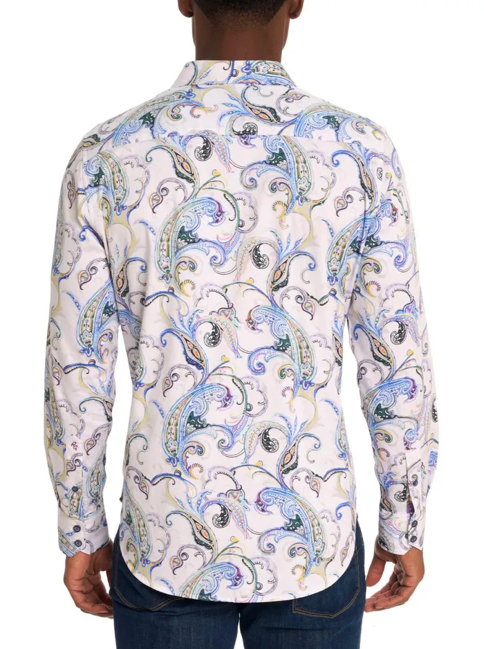 Men Robert Graham Button Down Shirts GRASSHOPPER LONG SLEEVE BUTTON DOWN SHIRT MULTI