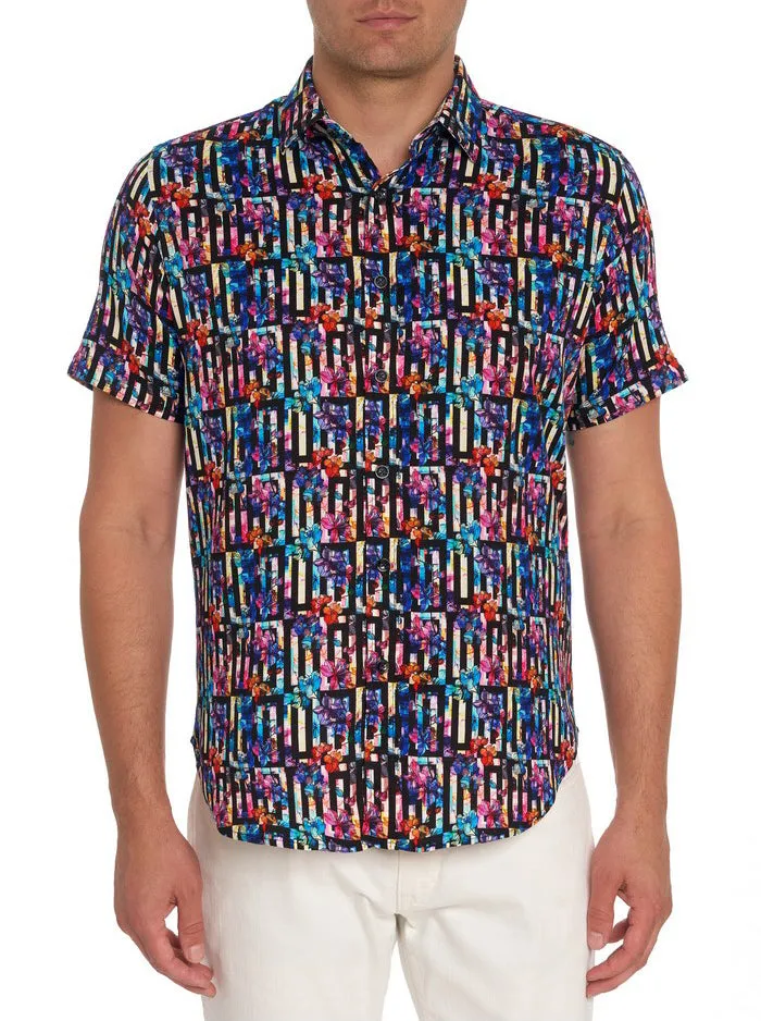 Men Robert Graham Button Down Shirts JUMP START SHORT SLEEVE BUTTON DOWN SHIRT MULTI Men Robert Graham Button Down Shirts JUMP START SHORT SLEEVE BUTTON DOWN SHIRT MULTI