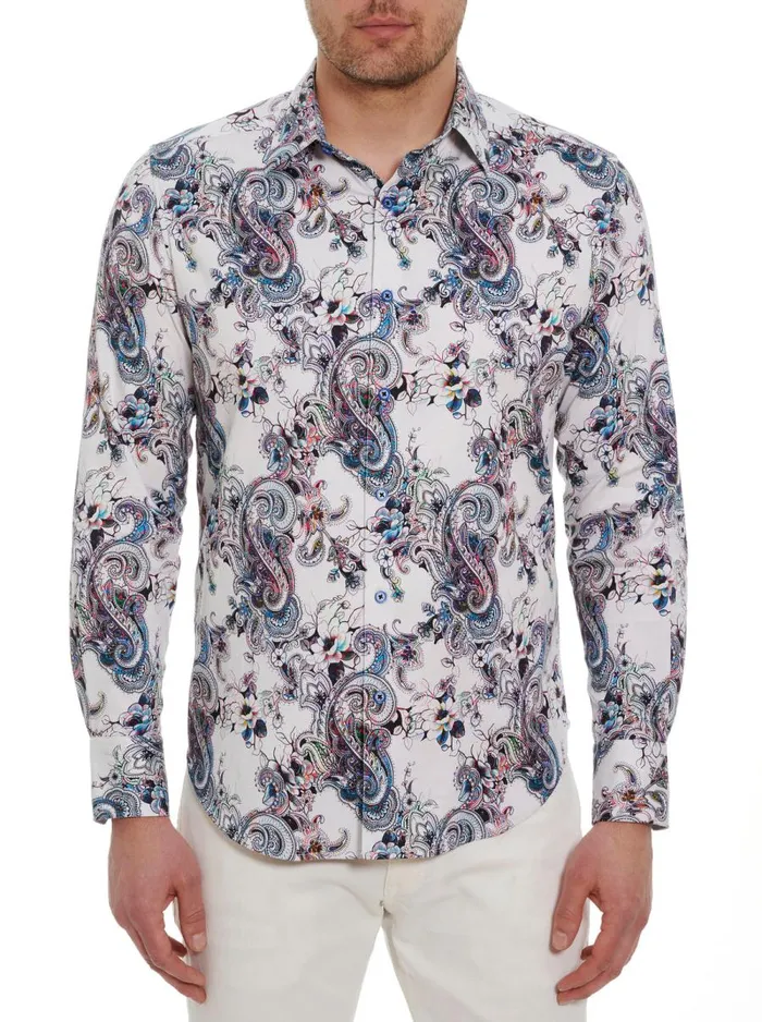 Men Robert Graham Button Down Shirts SATURN LONG SLEEVE BUTTON DOWN SHIRT MULTI Men Robert Graham Button Down Shirts SATURN LONG SLEEVE BUTTON DOWN SHIRT MULTI