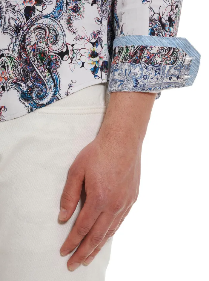 Men Robert Graham Button Down Shirts SATURN LONG SLEEVE BUTTON DOWN SHIRT MULTI