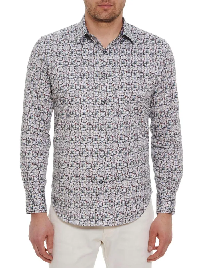 Men Robert Graham Button Down Shirts SUNDIAL LONG SLEEVE BUTTON DOWN SHIRT MULTI Men Robert Graham Button Down Shirts SUNDIAL LONG SLEEVE BUTTON DOWN SHIRT MULTI
