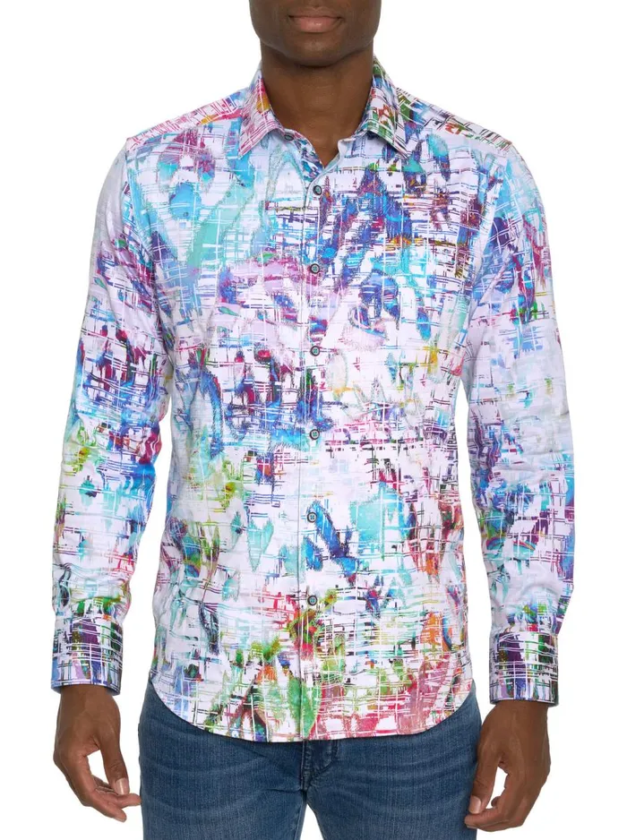 Men Robert Graham Button Down Shirts TRIBECA LONG SLEEVE BUTTON DOWN SHIRT MULTI Men Robert Graham Button Down Shirts TRIBECA LONG SLEEVE BUTTON DOWN SHIRT MULTI