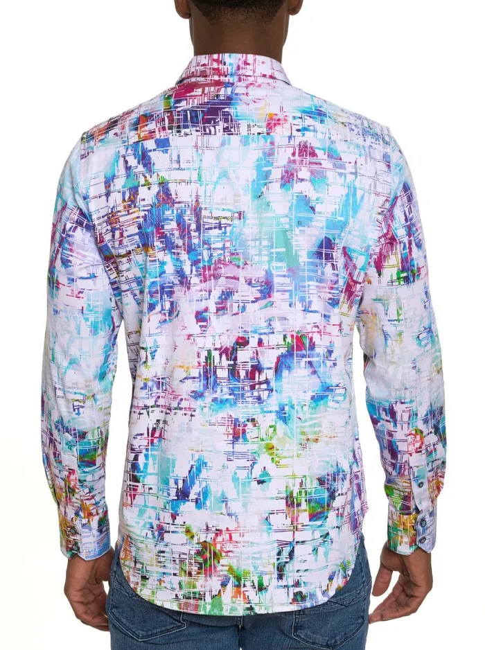 Men Robert Graham Button Down Shirts TRIBECA LONG SLEEVE BUTTON DOWN SHIRT MULTI