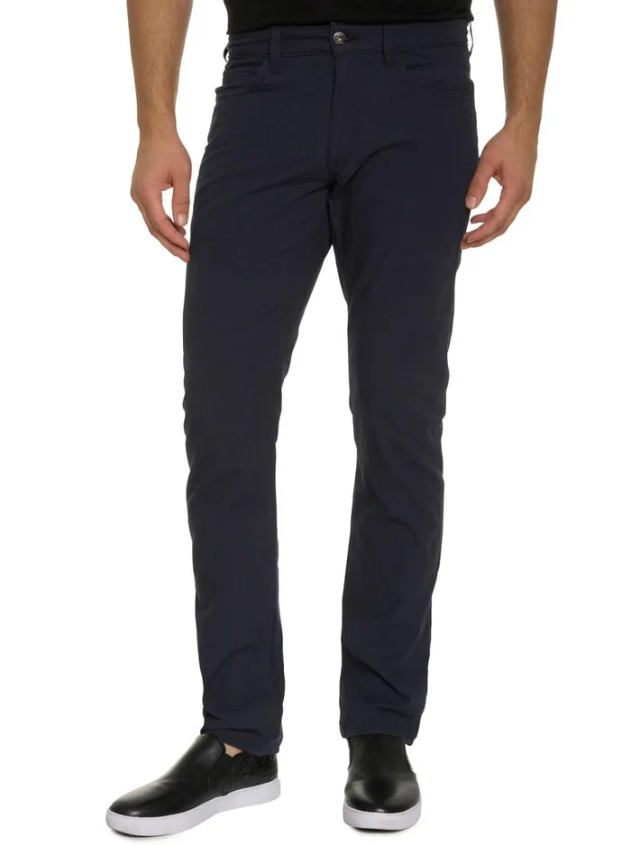 Men Robert Graham Jeans and Pants BUCKHART PANT NAVY