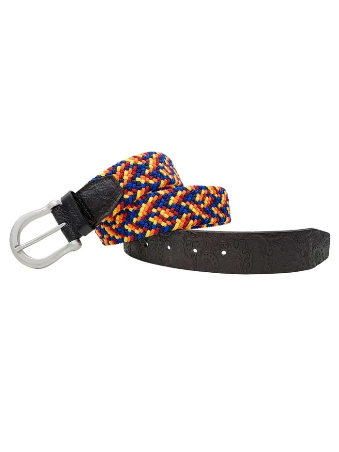 Men Robert Graham Leather Accessories JIVE BELT MULTI