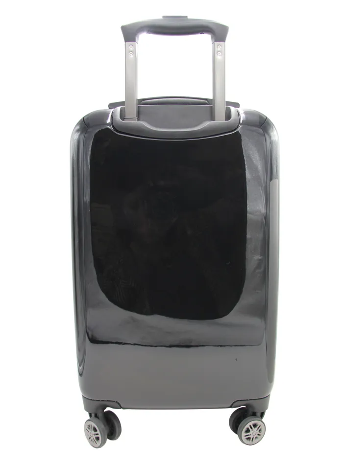 Men Robert Graham Leather Accessories STAVROS SUITCASE BLACK