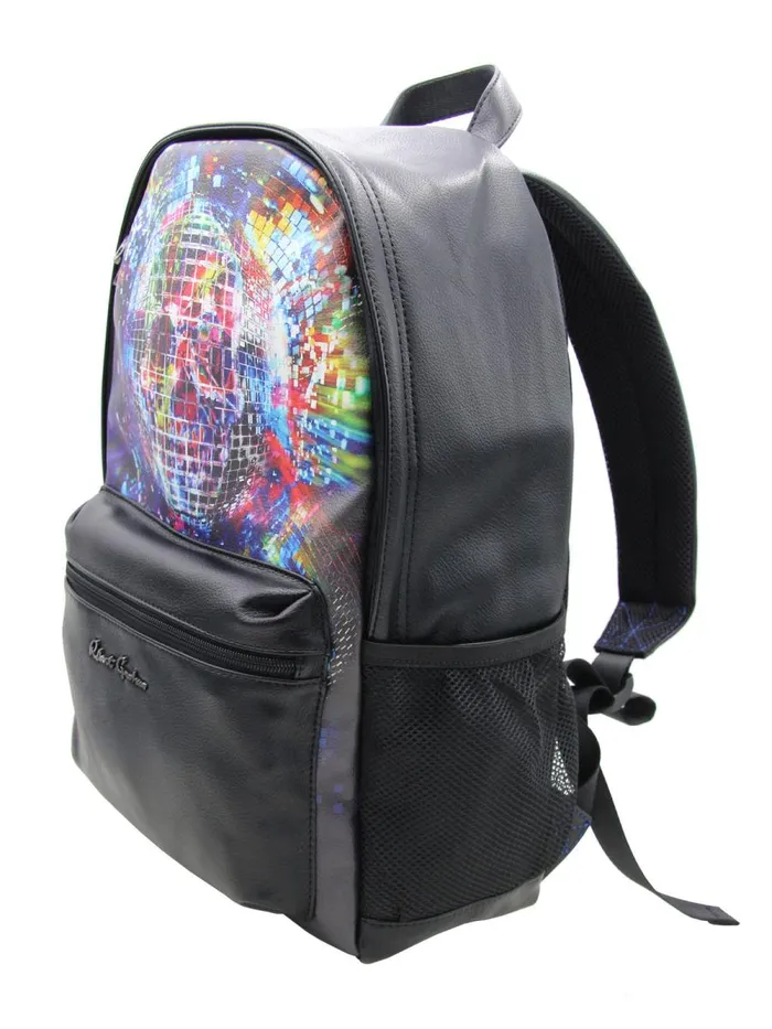 Men Robert Graham Leather Accessories STINGER BACKPACK BLACK