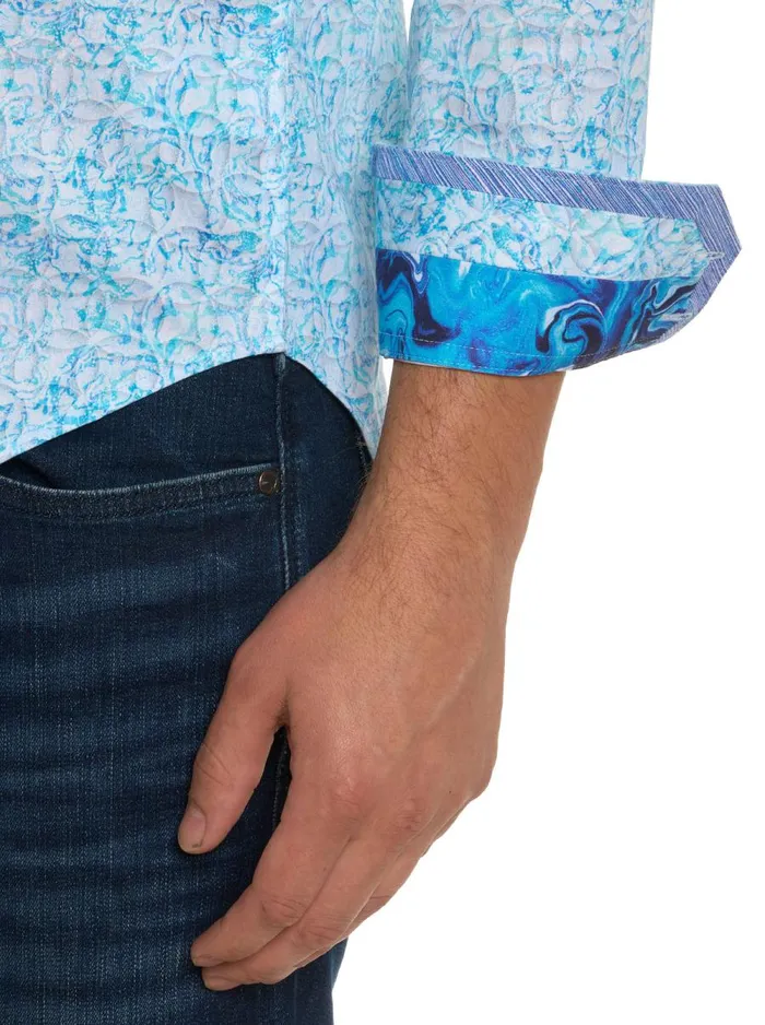 Men Robert Graham Long Sleeve Button Down Shirts IMPRESSION LONG SLEEVE BUTTON DOWN SHIRT MULTI
