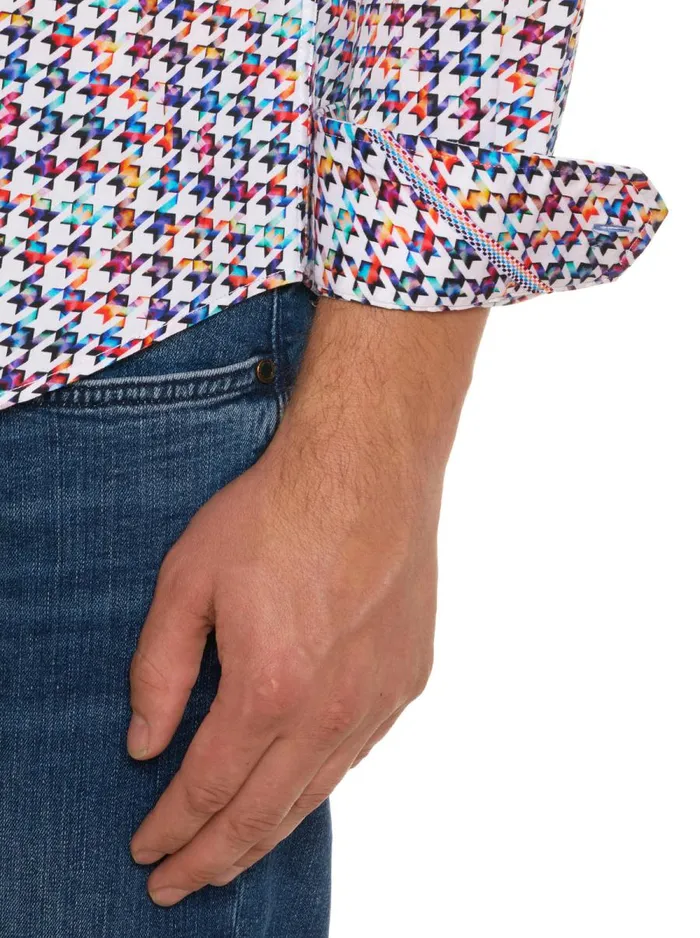 Men Robert Graham Long Sleeve Button Down Shirts NATHAN LONG SLEEVE BUTTON DOWN SHIRT MULTI
