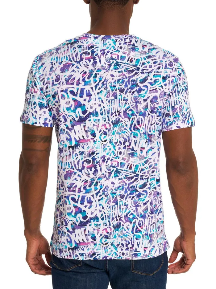 Men Robert Graham Polos and TShirts GRAFFITI ART GRAPHIC TSHIRT MULTI