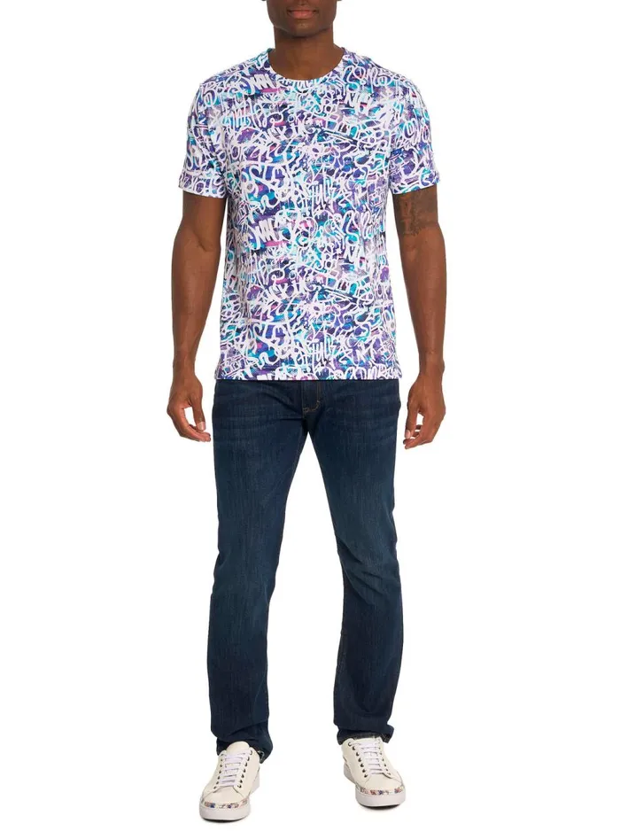Men Robert Graham Polos and TShirts GRAFFITI ART GRAPHIC TSHIRT MULTI