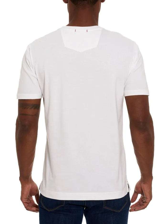 Men Robert Graham Polos and TShirts KENSINGTON TSHIRT WHITE