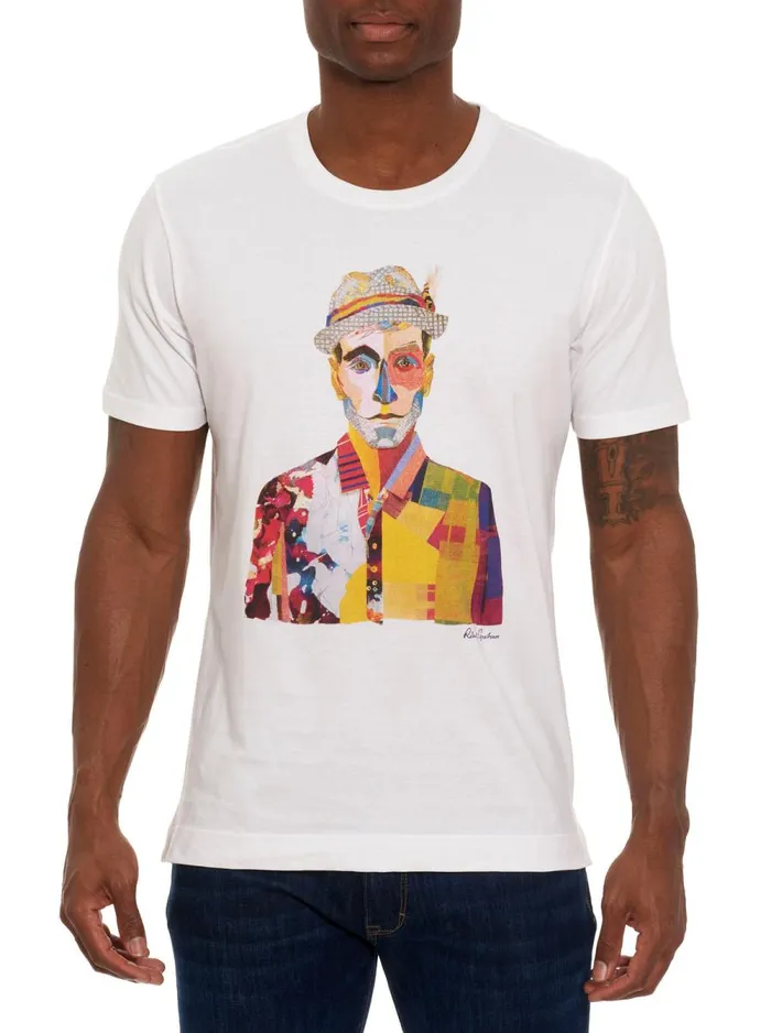 Men Robert Graham Polos and TShirts RENAISSANCE MAN TSHIRT WHITE