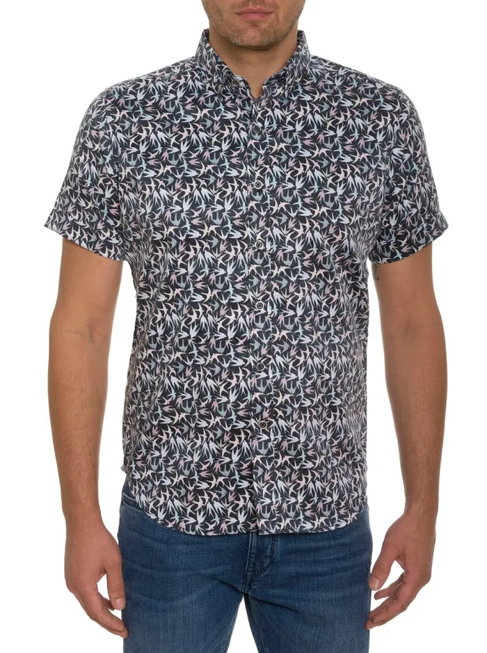 Men Robert Graham Short Sleeve Button Down Shirts BEVIVINO SHORT SLEEVE BUTTON DOWN SHIRT MULTI Men Robert Graham Short Sleeve Button Down Shirts BEVIVINO SHORT SLEEVE BUTTON DOWN SHIRT MULTI