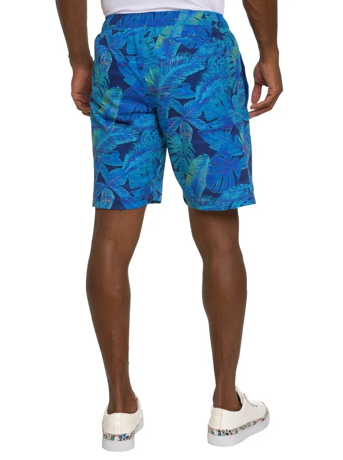 Men Robert Graham Shorts and Swim PARADISE GARAGE SWIM SHORT TEAL