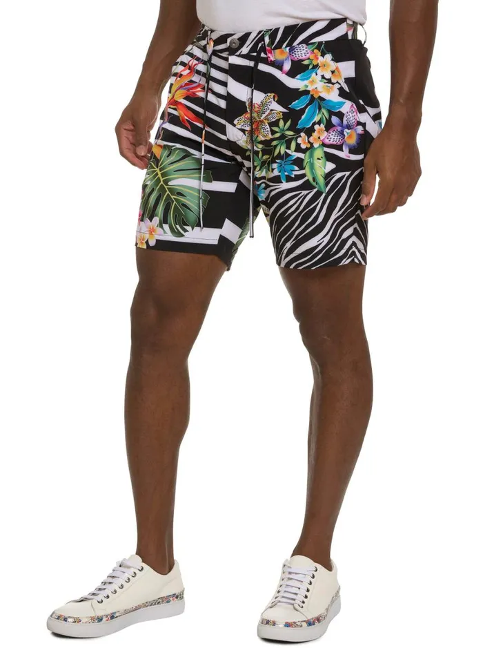 Men Robert Graham Shorts and Swim THE ACE BEACH TO BAR SHORT MULTI