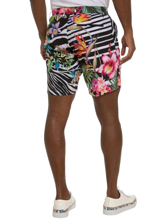 Men Robert Graham Shorts and Swim THE ACE BEACH TO BAR SHORT MULTI