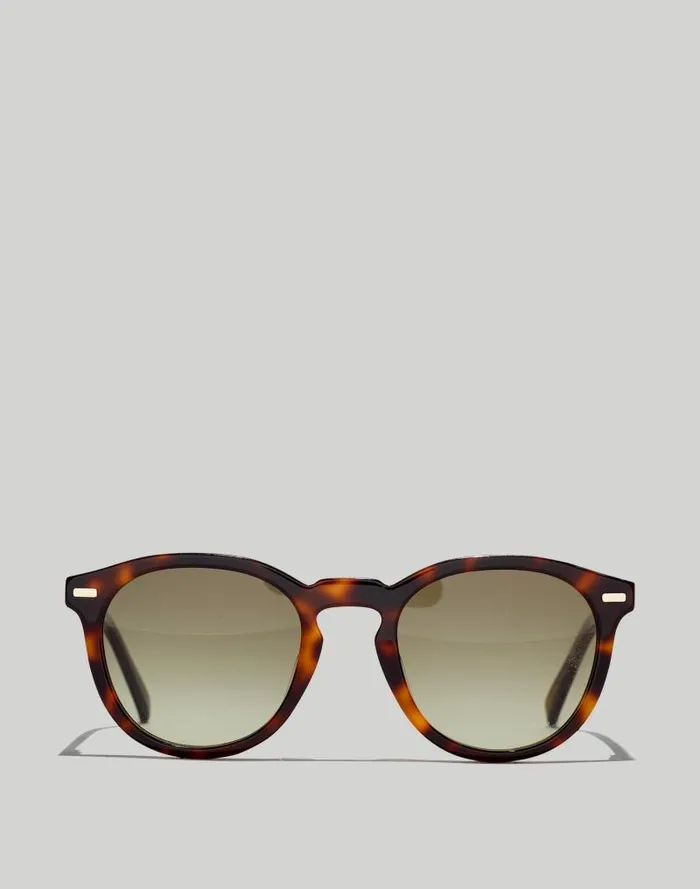 Men Round Acetate Sunglasses Classic Tortoise Mens Madewell Sunglasses